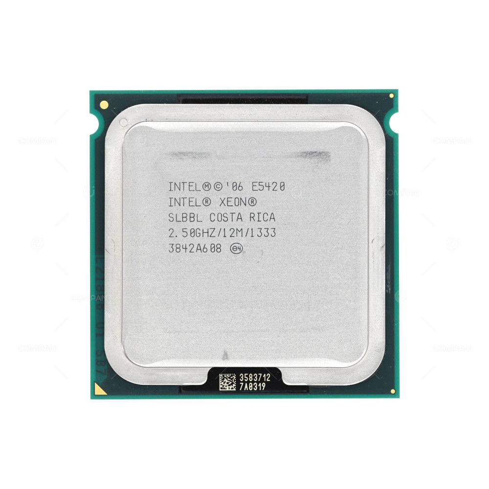 SLBBL INTEL XEON E5420 2.50GHZ 4-CORE 12MB L2 CACHE 80W LGA771